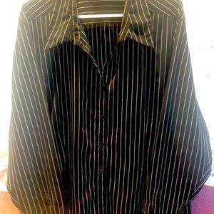Women’s striped black shirt